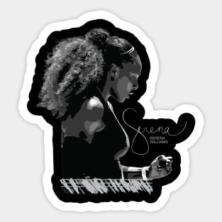 SERENA WILLIAMS Fresh Design Sticker